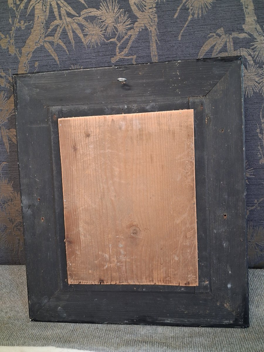 Mirror Napoleon III Period 45 X 39-photo-7