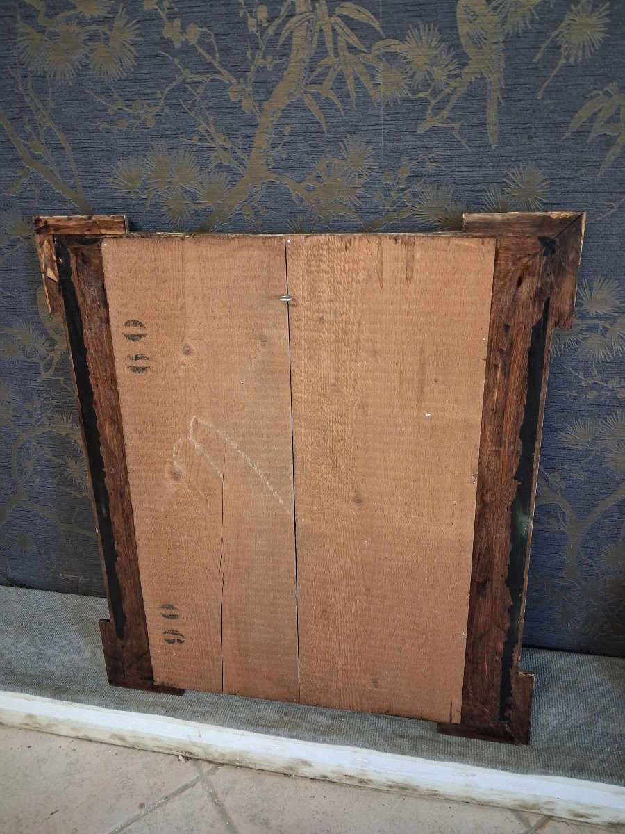 Napoleon III Period Mirror 70 X 62-photo-8