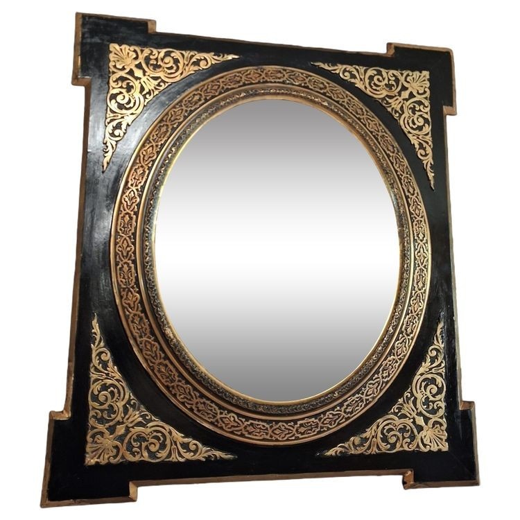Napoleon III Period Mirror 70 X 62