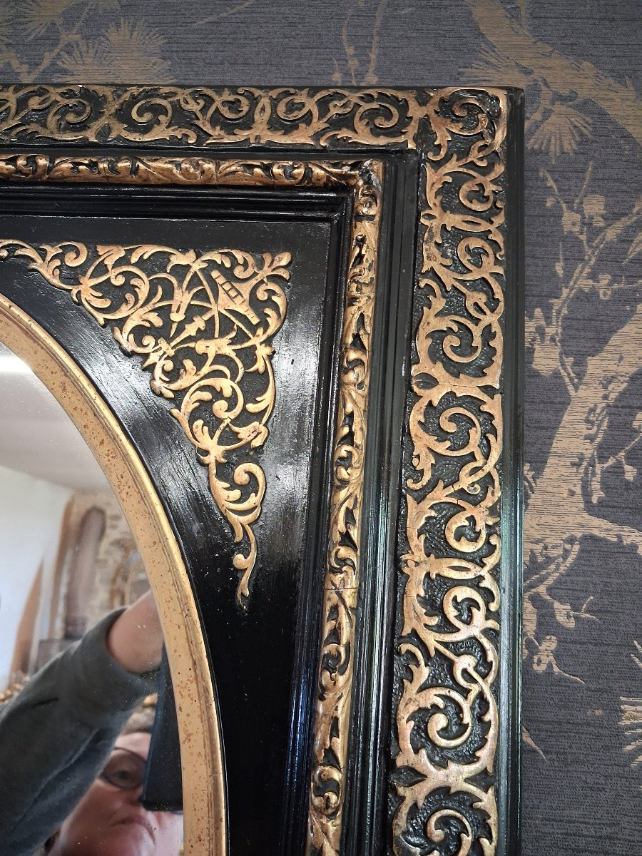 Mirror Napoleon III Period 72x62-photo-2