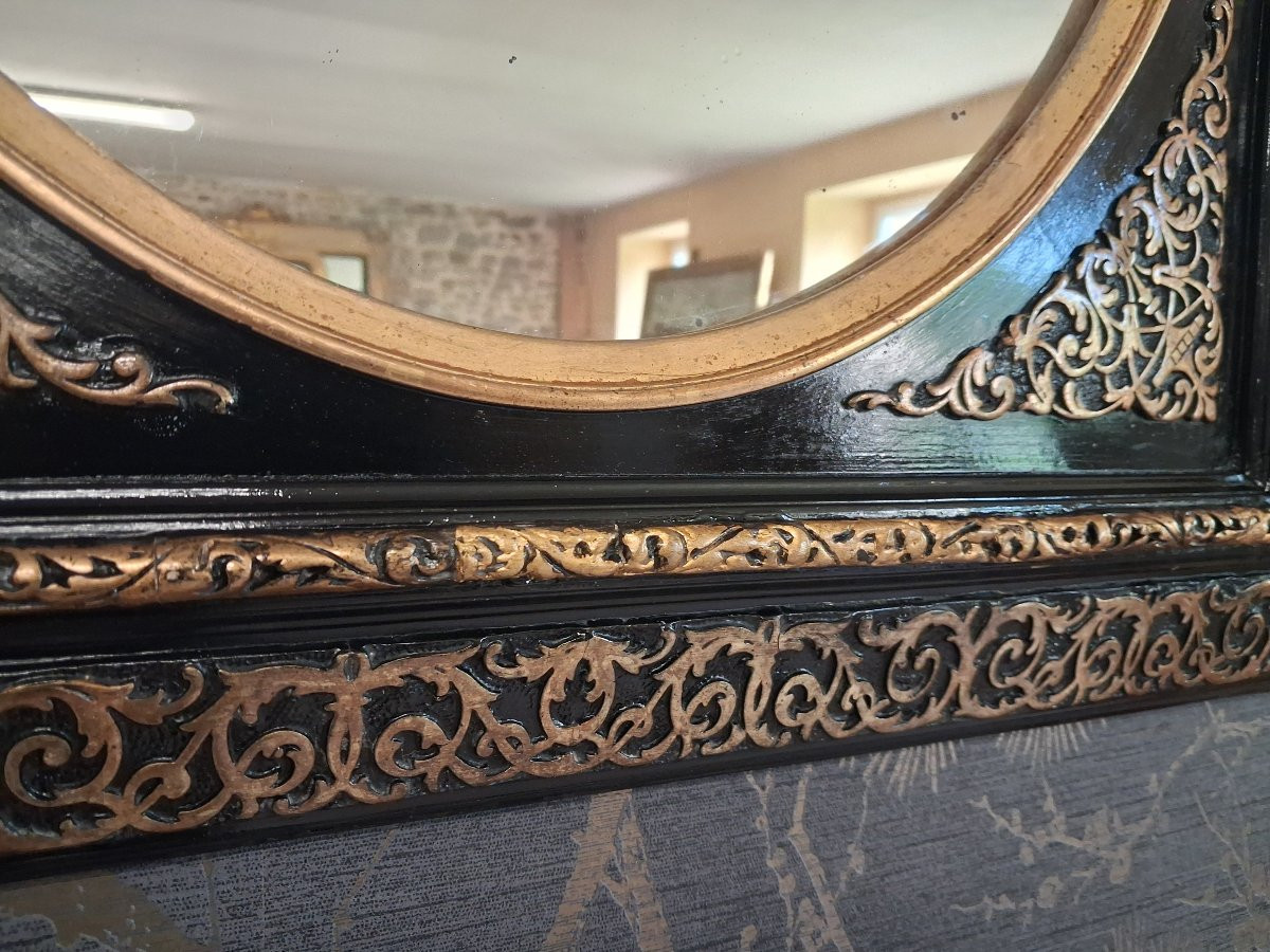 Mirror Napoleon III Period 72x62-photo-5