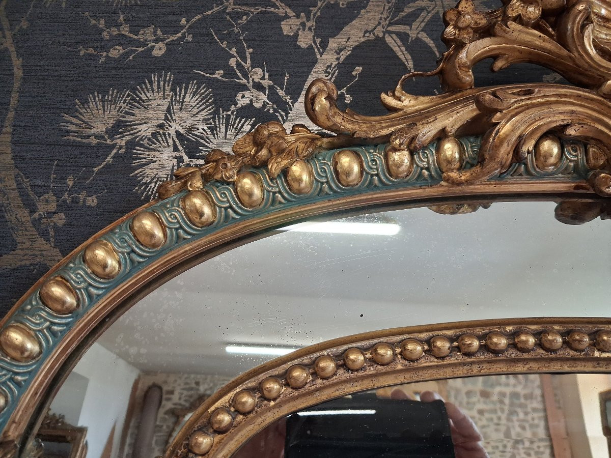 Miroir époque XIX Parecloses 144 x 83-photo-1