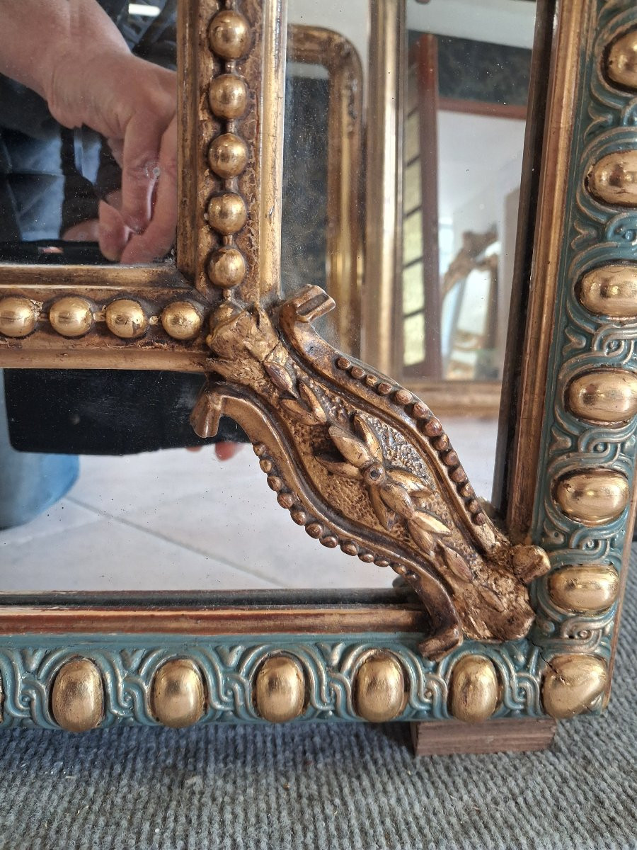 Miroir époque XIX Parecloses 144 x 83-photo-5
