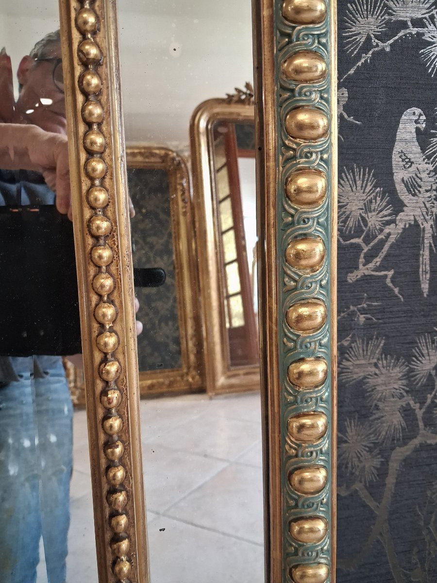 Miroir époque XIX Parecloses 144 x 83-photo-6