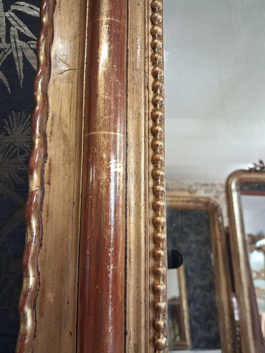Louis Philippe Period Mirror 125x 82-photo-4