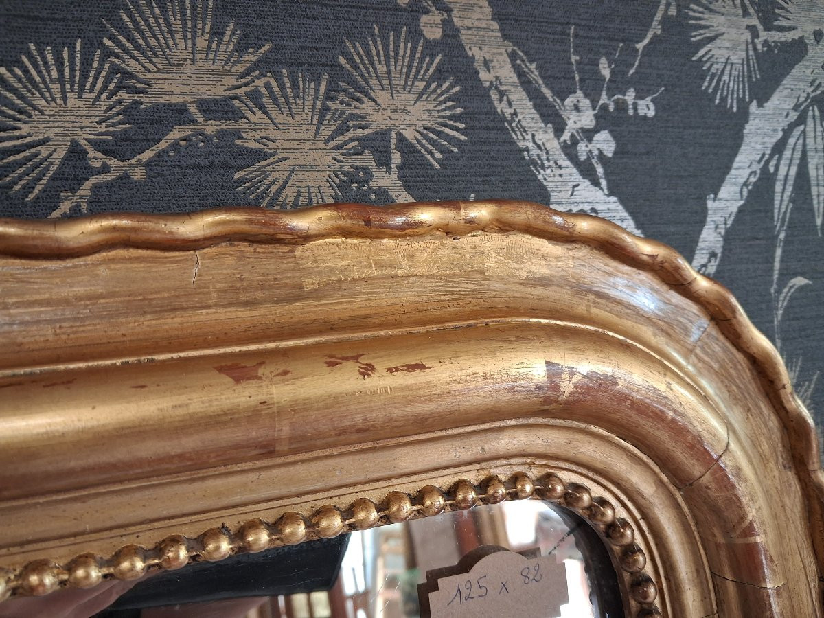 Louis Philippe Period Mirror 125x 82-photo-4
