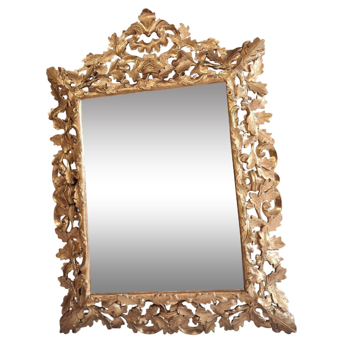 Period XIX Mirror Gilded Wood 148 X 102