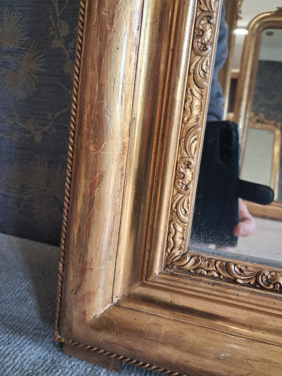 Miroir époque louis Philippe 161 x 90-photo-2