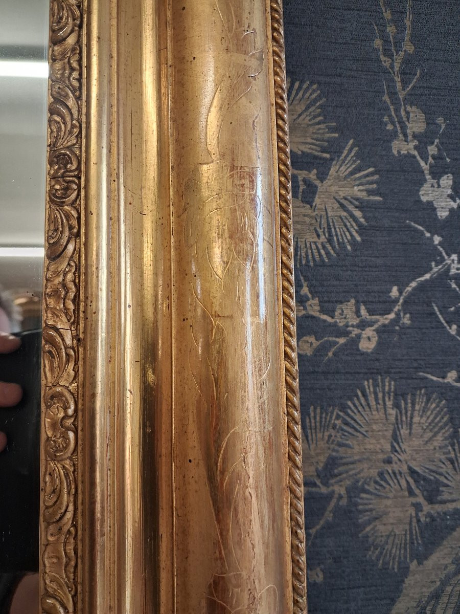 Miroir époque louis Philippe 161 x 90-photo-6