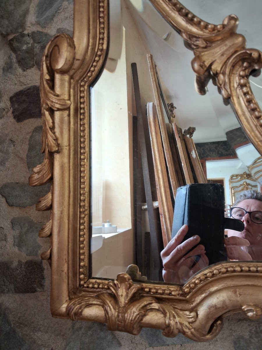 Period XIX Mirror With Glazing 135x 88-photo-2