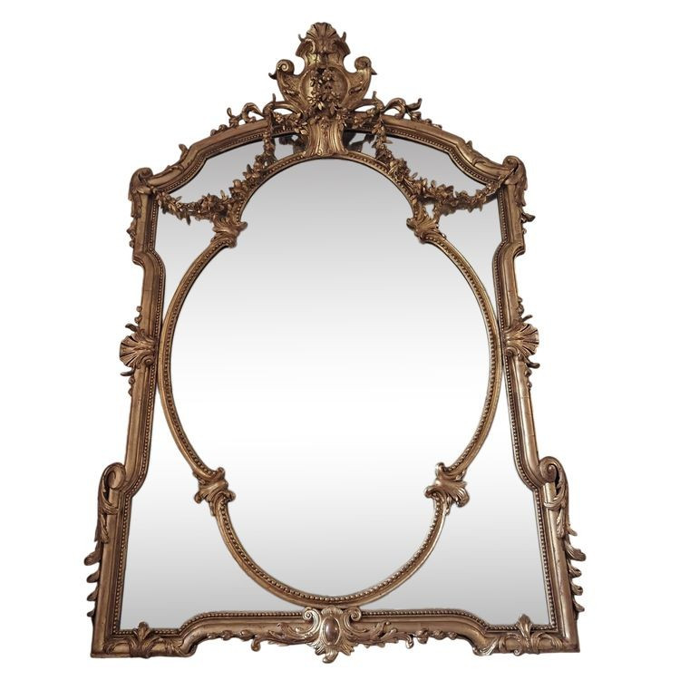 Period XIX Mirror With Glazing 135x 88