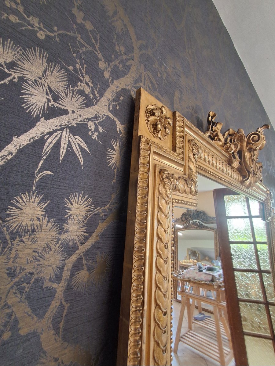 19th-century Mirror  193 X 132-photo-4