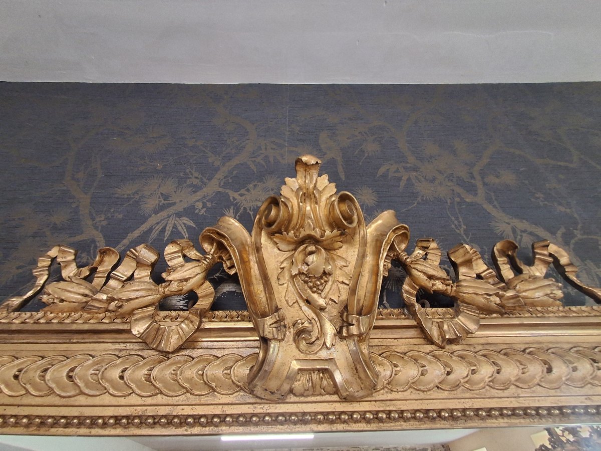 19th-century Mirror  193 X 132-photo-3