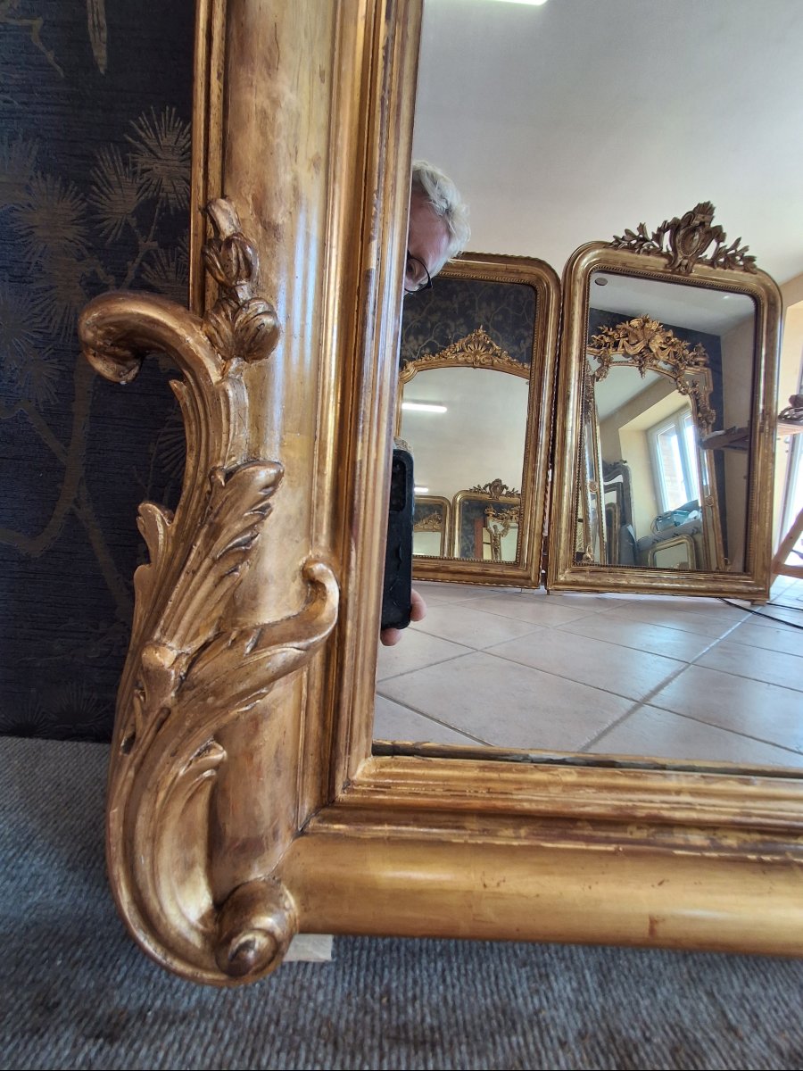 19th-century Mirror, 186 X 126-photo-4