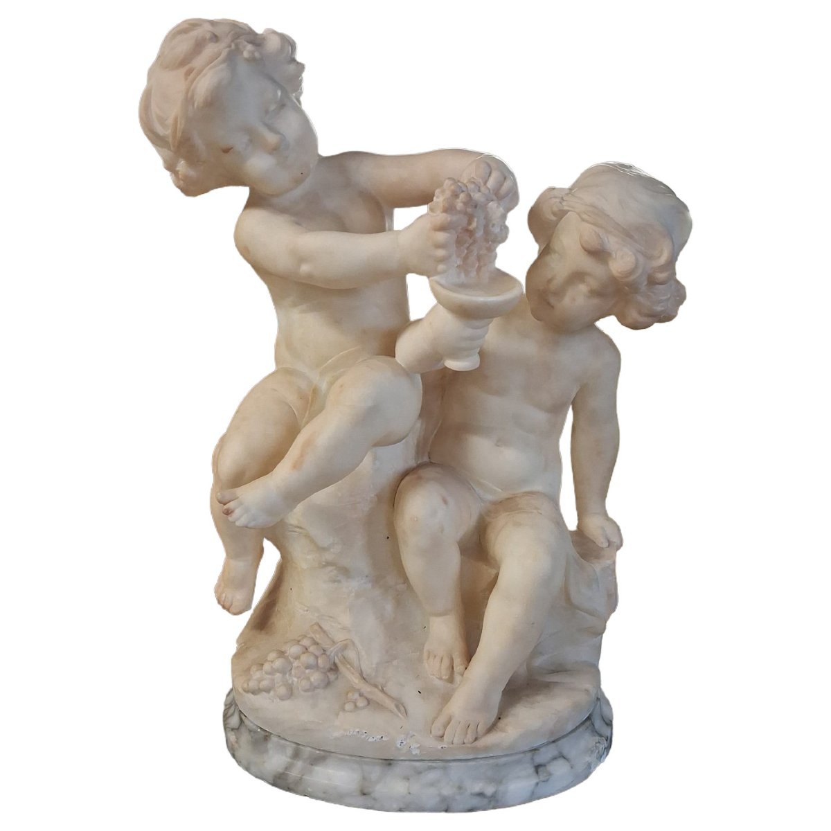 Sculpture en albâtre " Pugi Guglielmo "