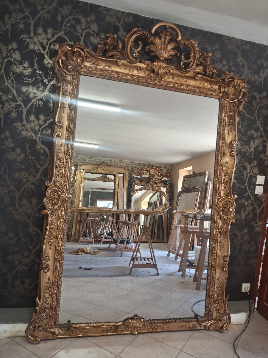 Miroir époque restauration 242x 163-photo-2