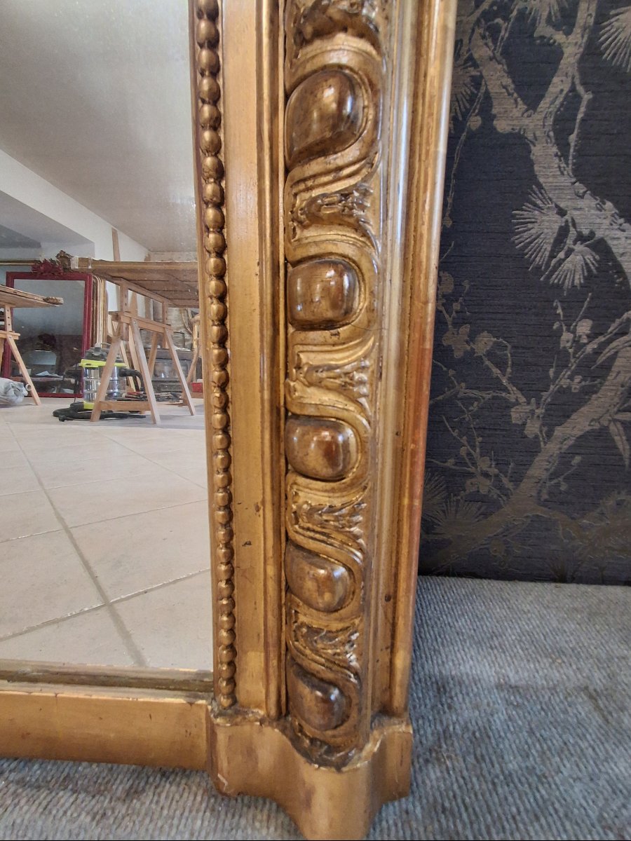 Miroir époque XIX 189 x 121/123-photo-2