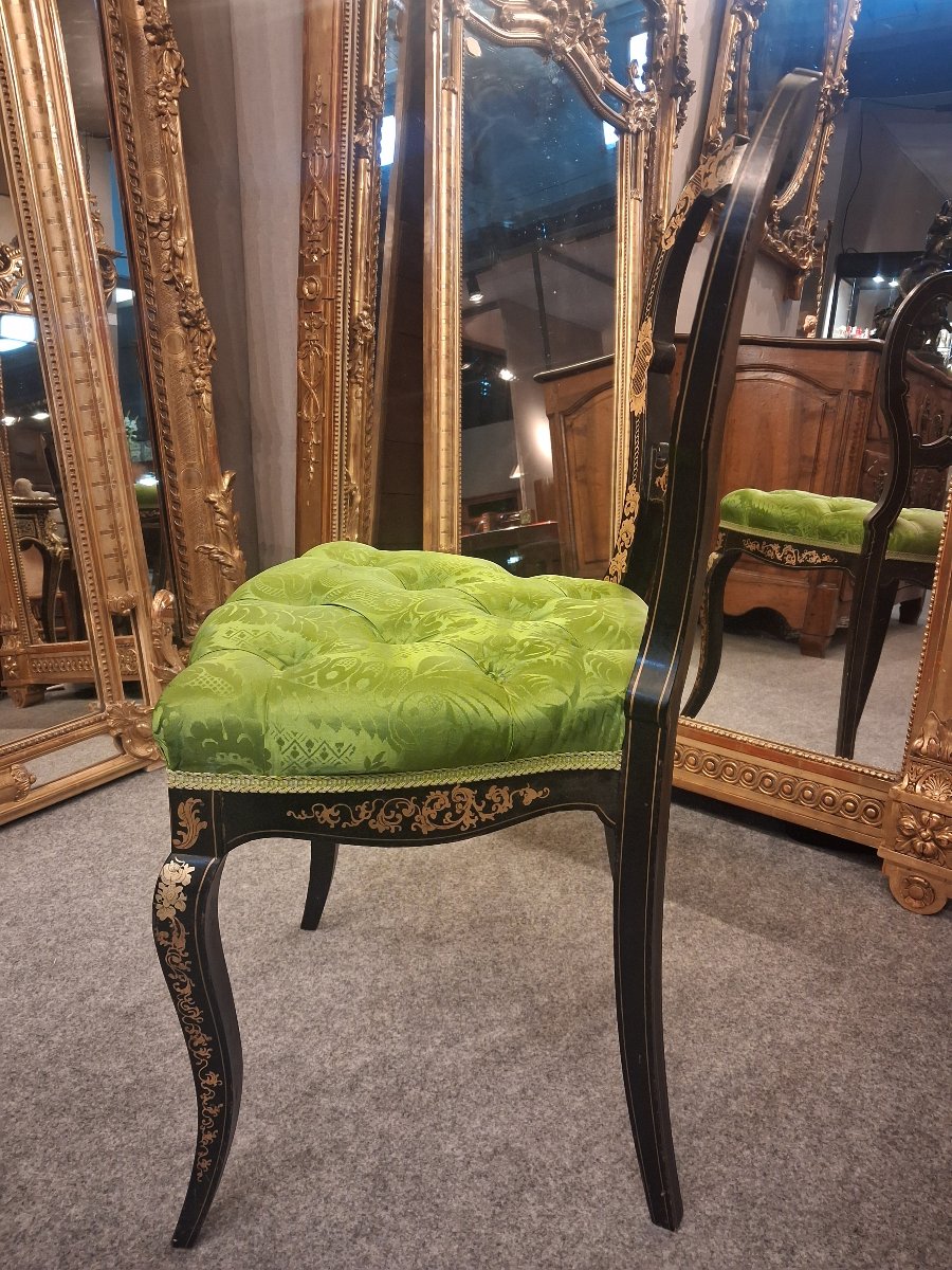 Paire de chaises Époque Napoléon III -photo-3