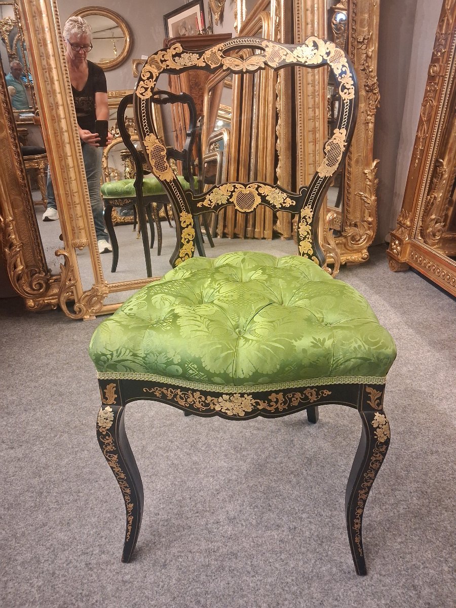 Paire de chaises Époque Napoléon III -photo-1