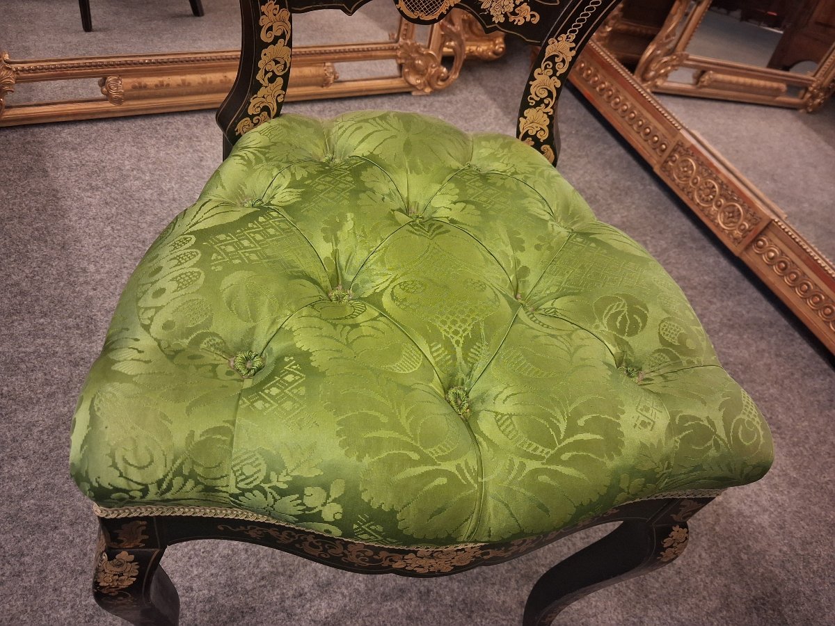 Paire de chaises Époque Napoléon III -photo-3