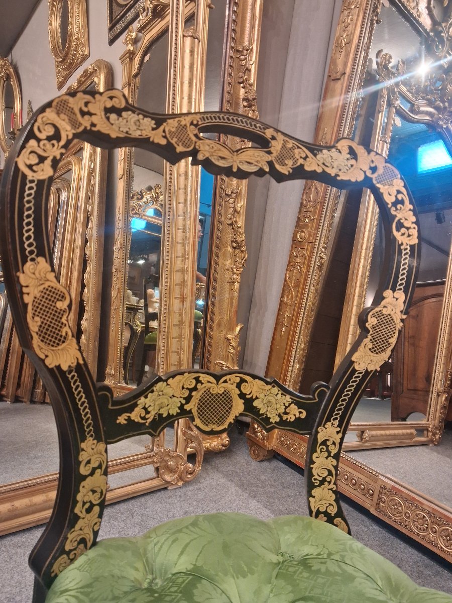 Paire de chaises Époque Napoléon III -photo-4