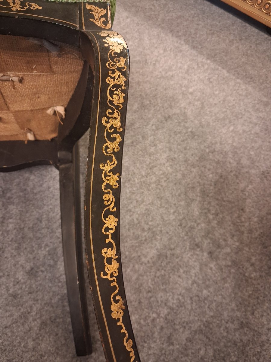 Paire de chaises Époque Napoléon III -photo-5