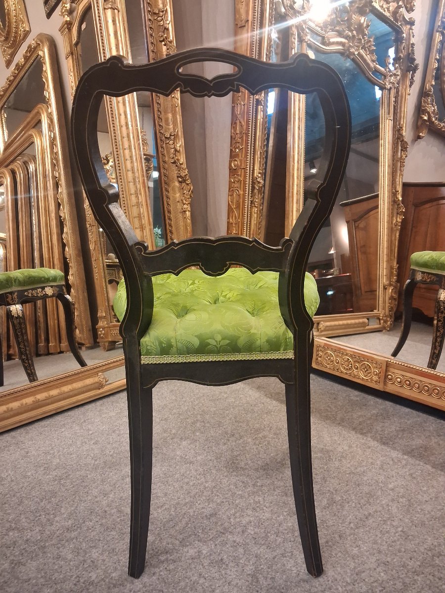 Paire de chaises Époque Napoléon III -photo-6