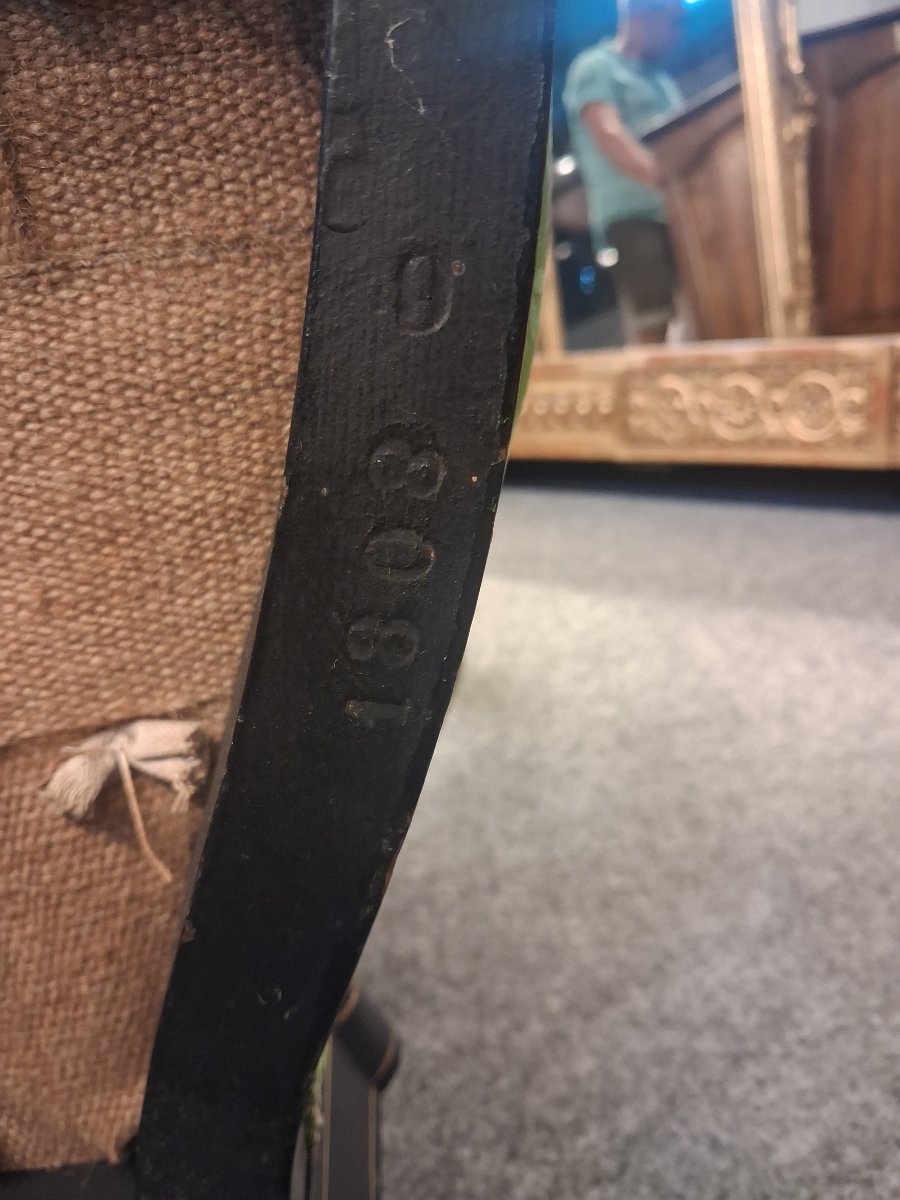 Paire de chaises Époque Napoléon III -photo-7
