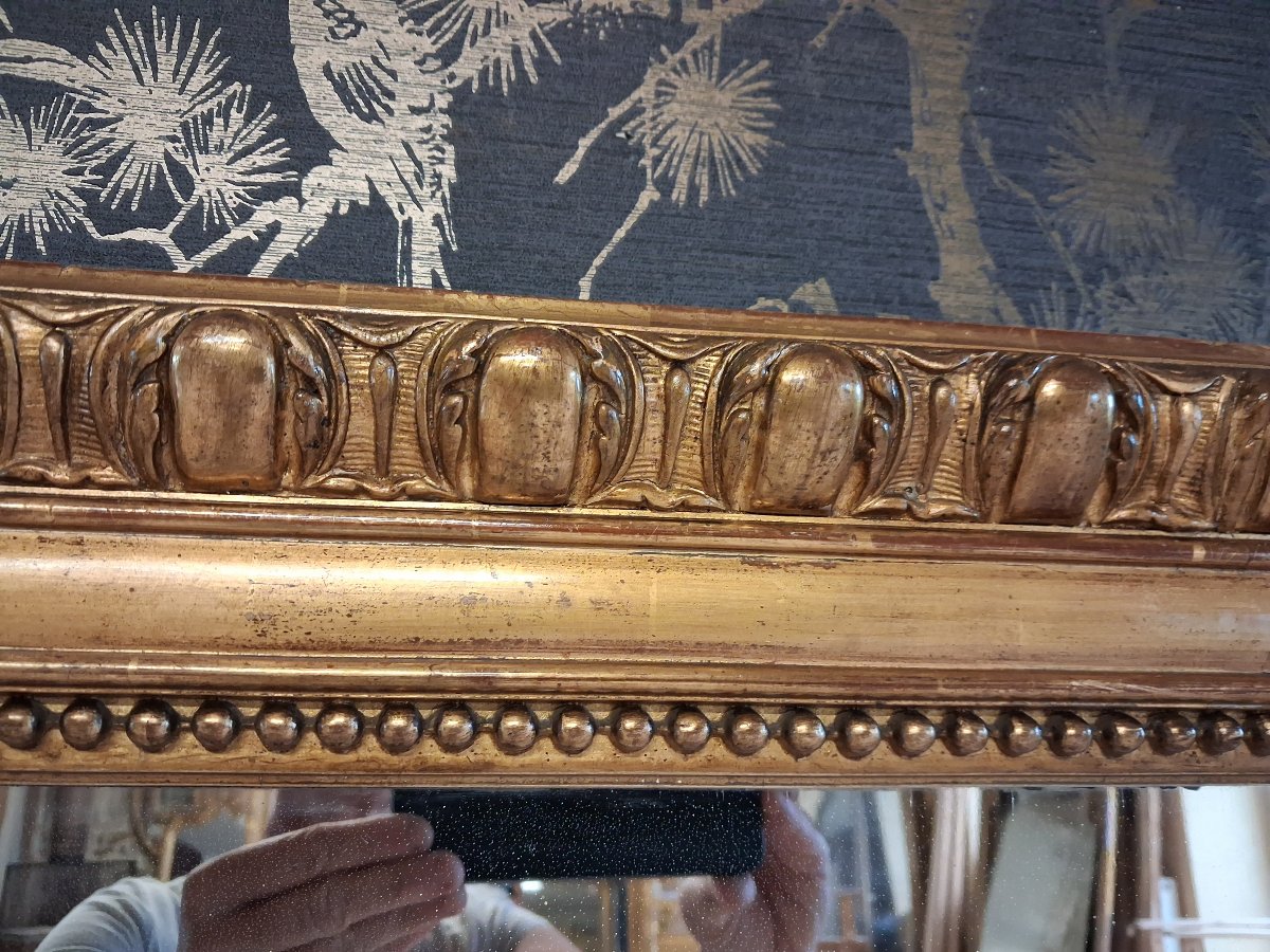 Miroir Louis Philippe à goudrons 141 x 112-photo-4