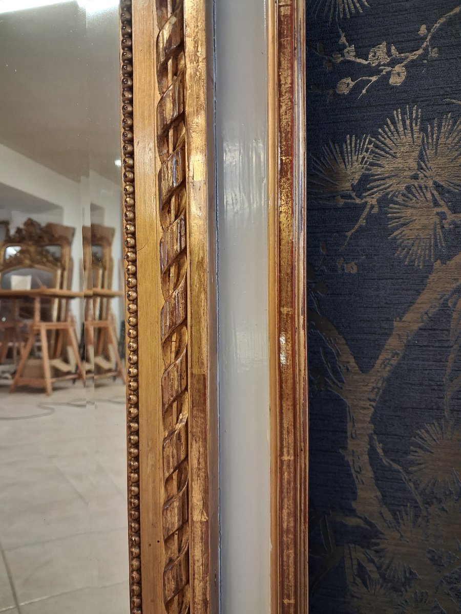19th-century Mirror/trumeau, 155 X 102/106-photo-2