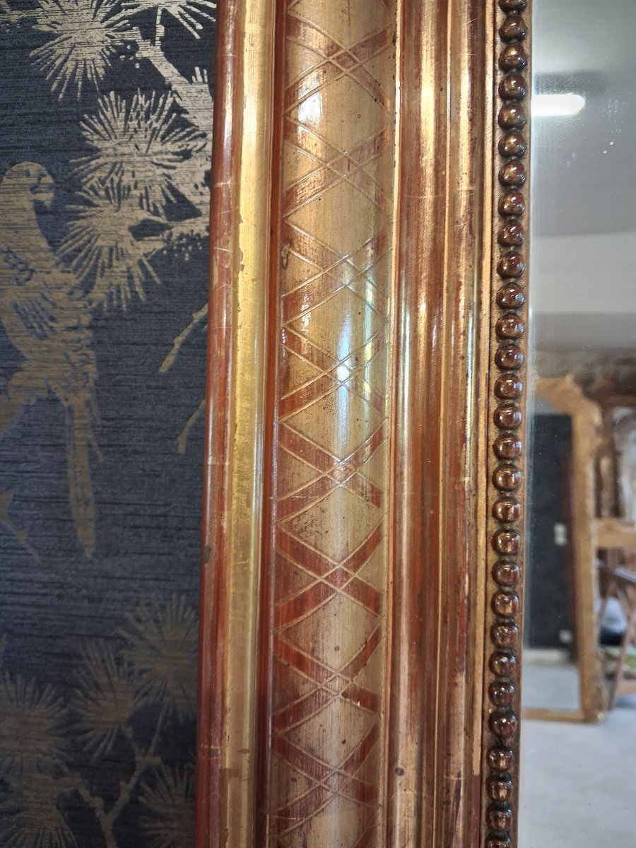 Louis Philippe-era Mirror, 167 X 100 -photo-3