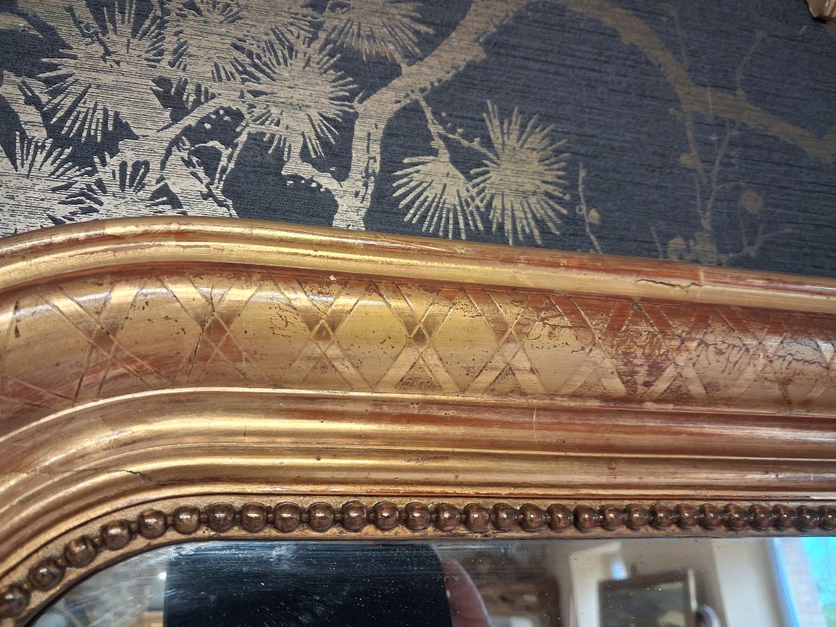 Louis Philippe-era Mirror, 167 X 100 -photo-4
