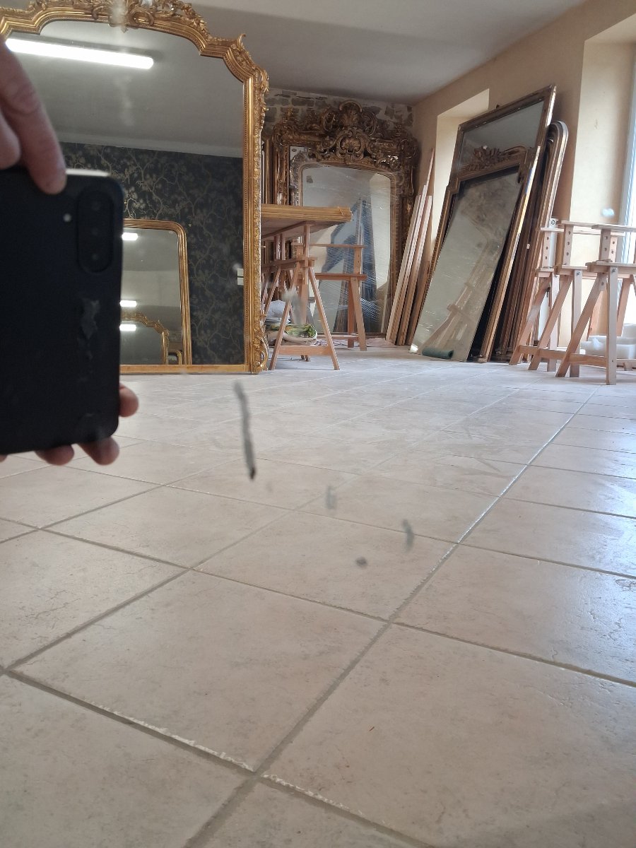 Louis Philippe-era Mirror, 167 X 100 -photo-1