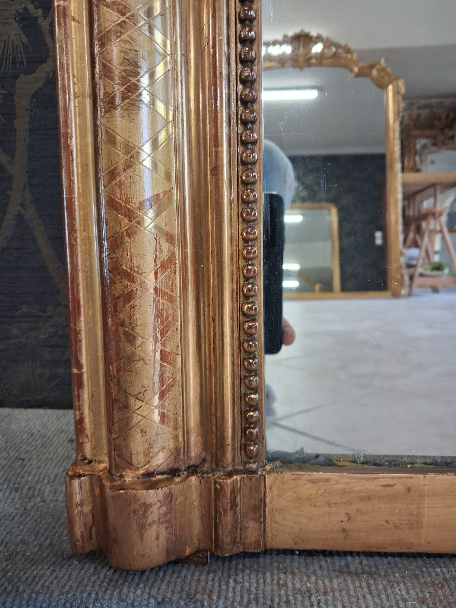 Louis Philippe-era Mirror, 167 X 100 -photo-2