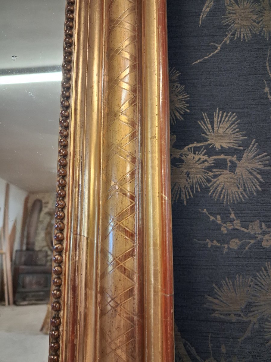 Louis Philippe-era Mirror, 167 X 100 -photo-5