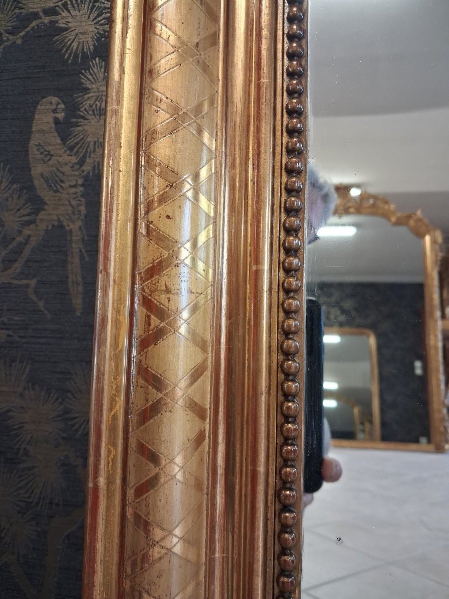 Louis Philippe-era Mirror, 167 X 100 -photo-6