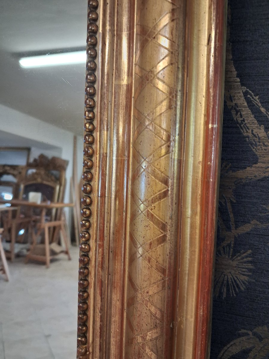 Louis Philippe-era Mirror, 167 X 100 -photo-8