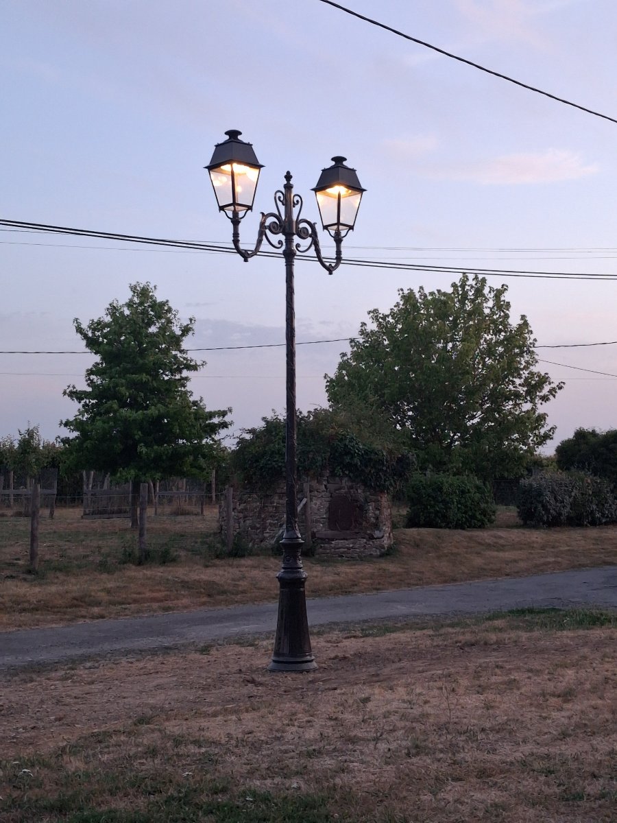 Candélabres urbain en fonte -photo-3