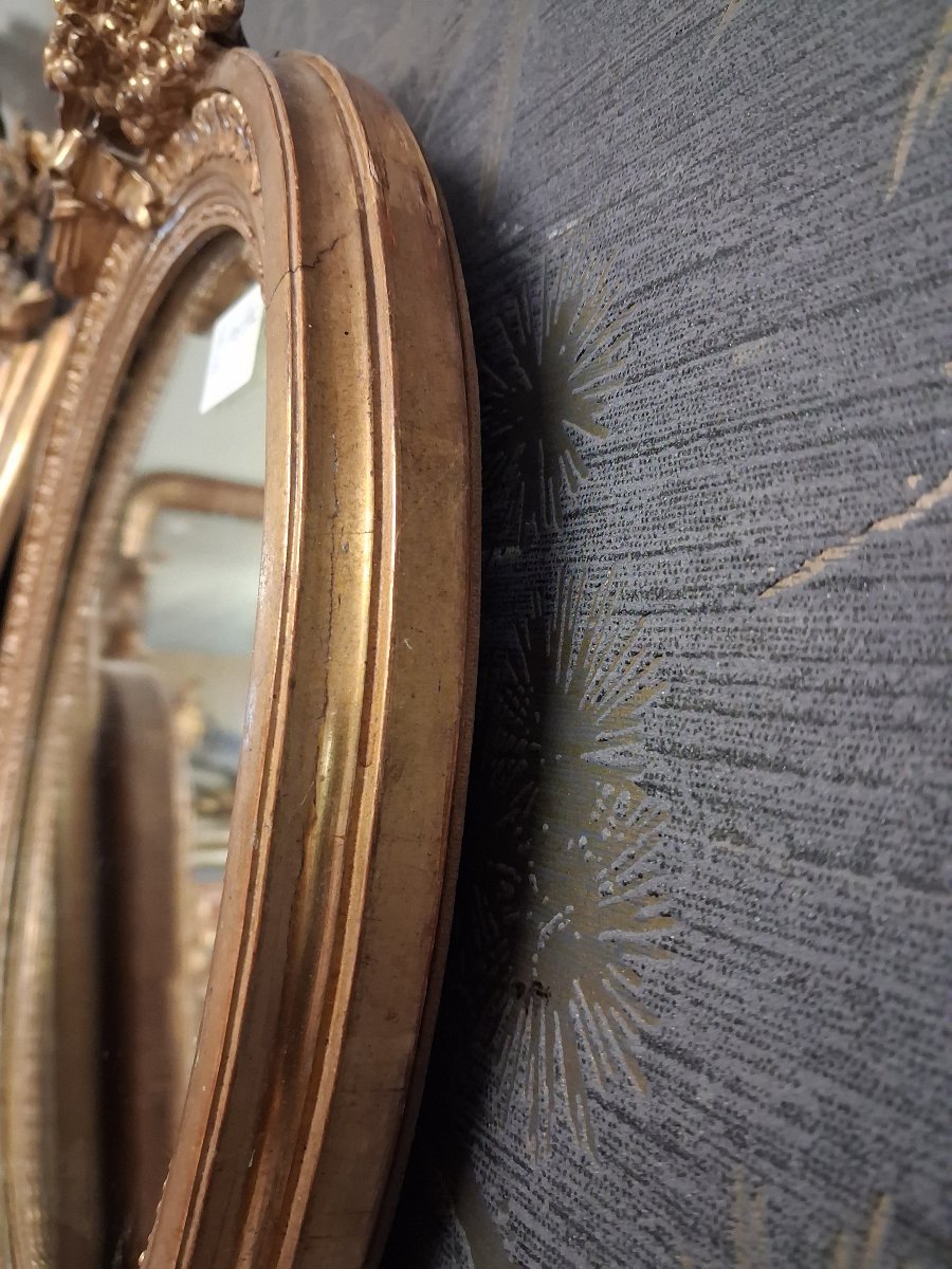 Miroir XIX  43 x 37-photo-2