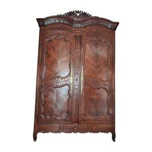 Rennes Wardrobe 1858 Signed 