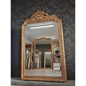 19th Century Mirror Inspired By Louis XV Style, 181 X 115