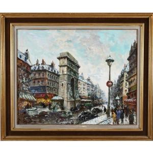 Ameglio Merio (1897 -1970) "porte St Denis"