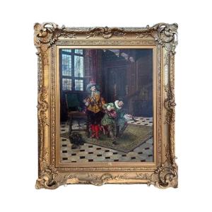 F.BARBIER XIX " Les courtisans du temps d Henri IV