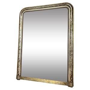 Miroir époque louis Philippe argent  133x 98 
