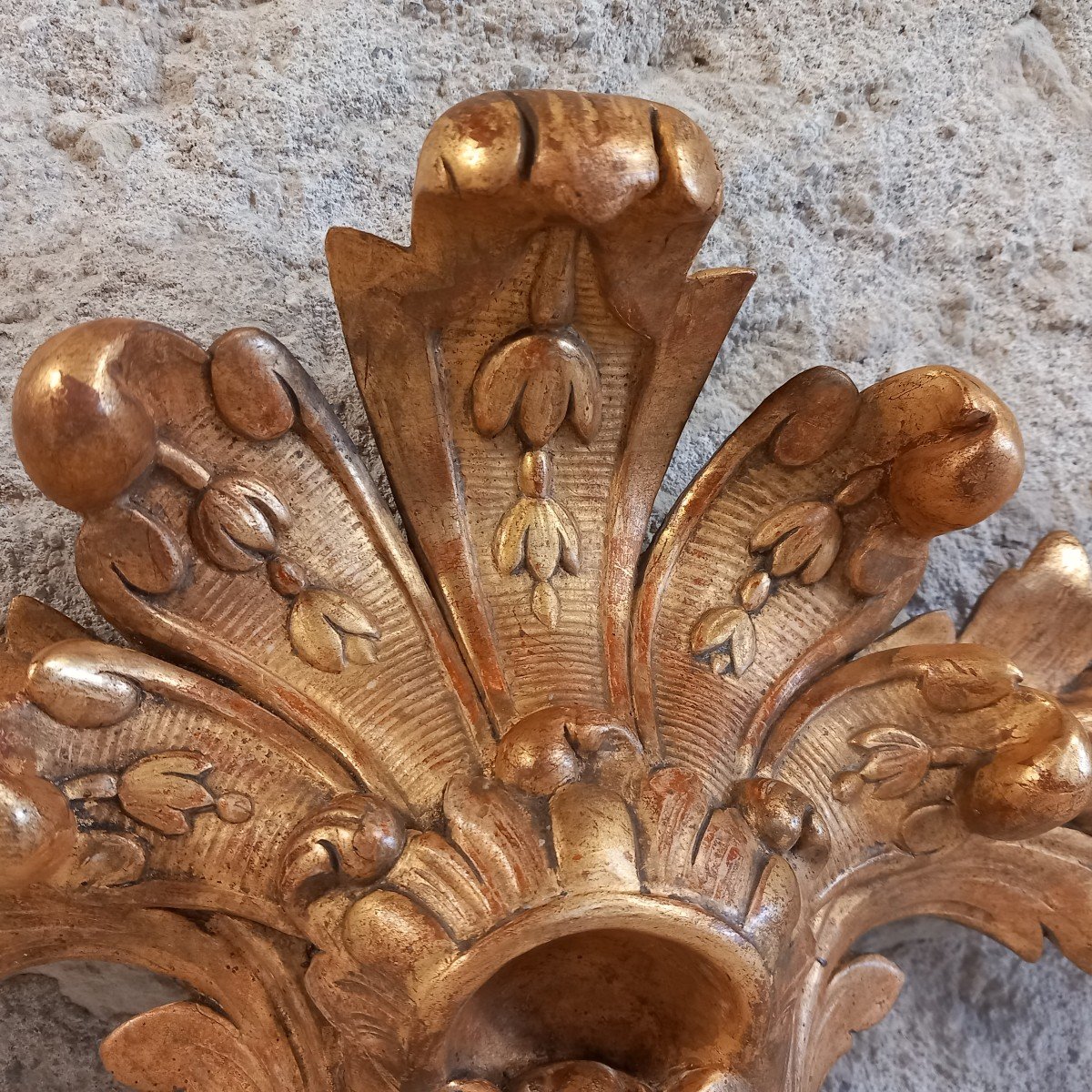 Golden Wood Ornament-photo-2