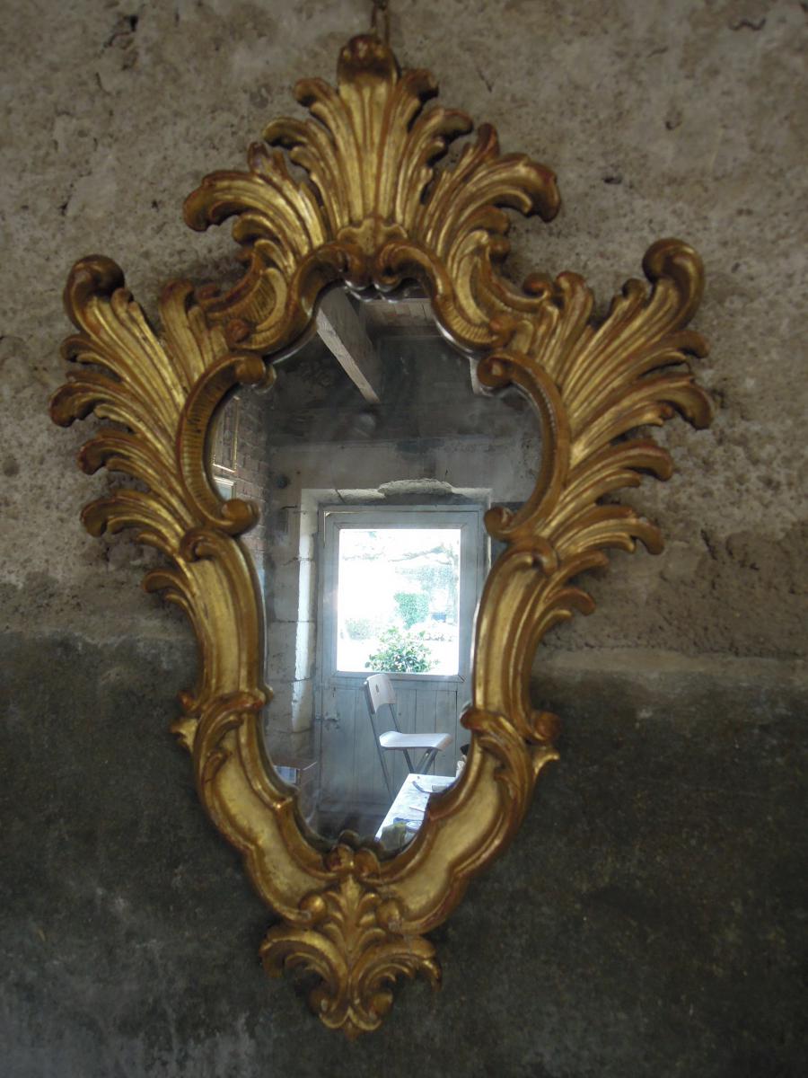 Miroirs Bois Doré -photo-3