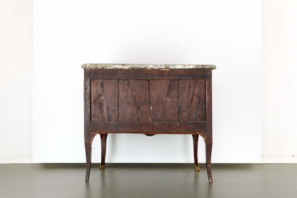 Commode Sauteuse Louis XV 18eme Siècle-photo-1