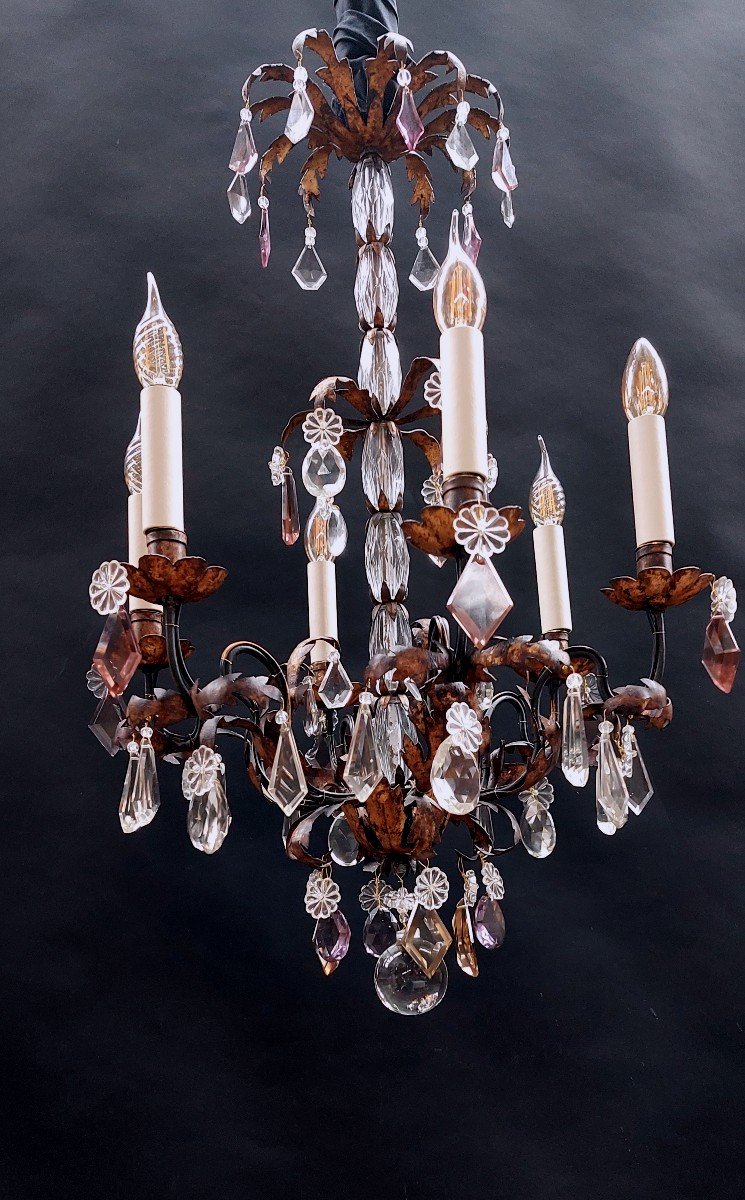 Baguès Chandelier, Early 20th Century