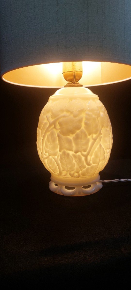 Floor Lamp Alacite, By Aladin Glass Usa 1938-photo-7