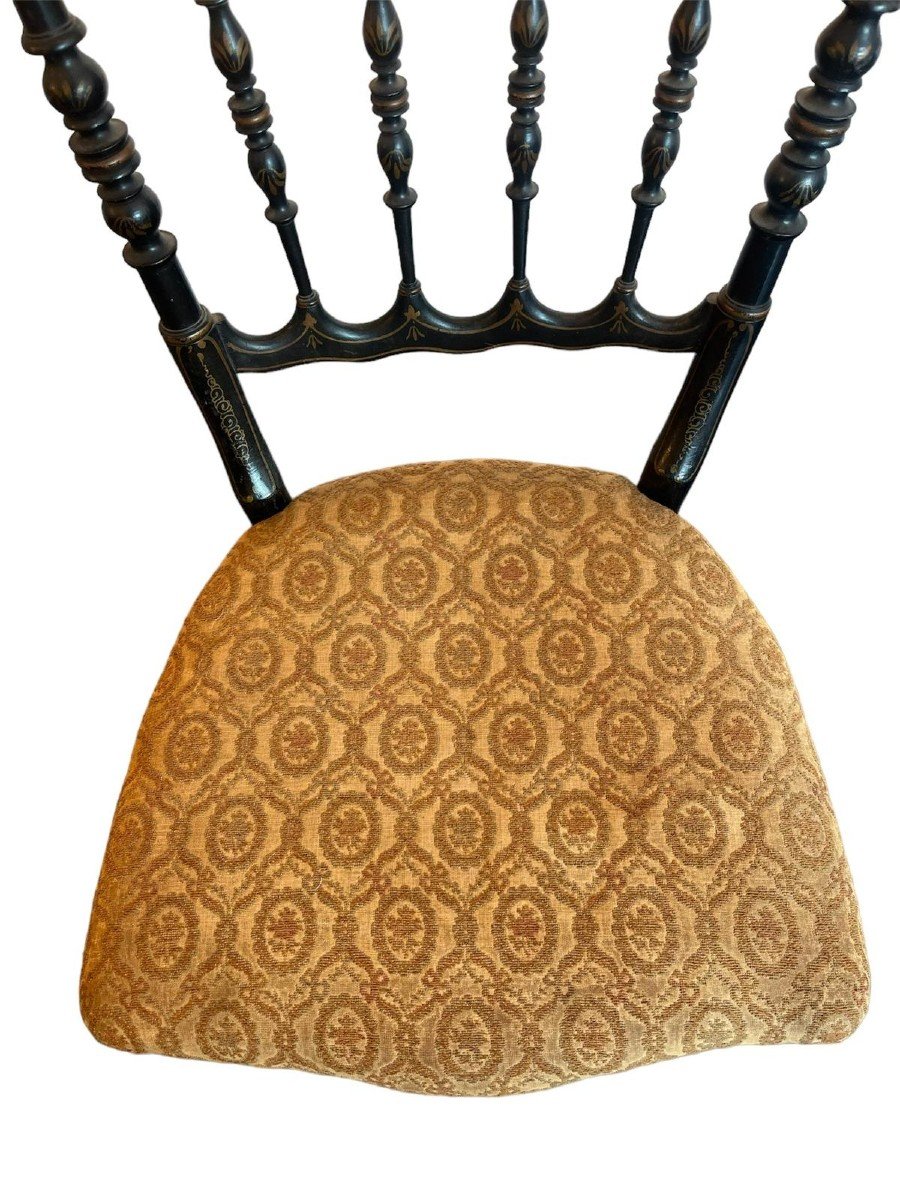 Series Of 4 Napoleon III Chairs-photo-2